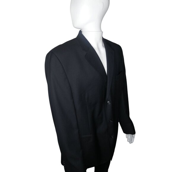 Sean John Men's Blue Suit Jacket Size‎ 48L - Picture 5 of 14